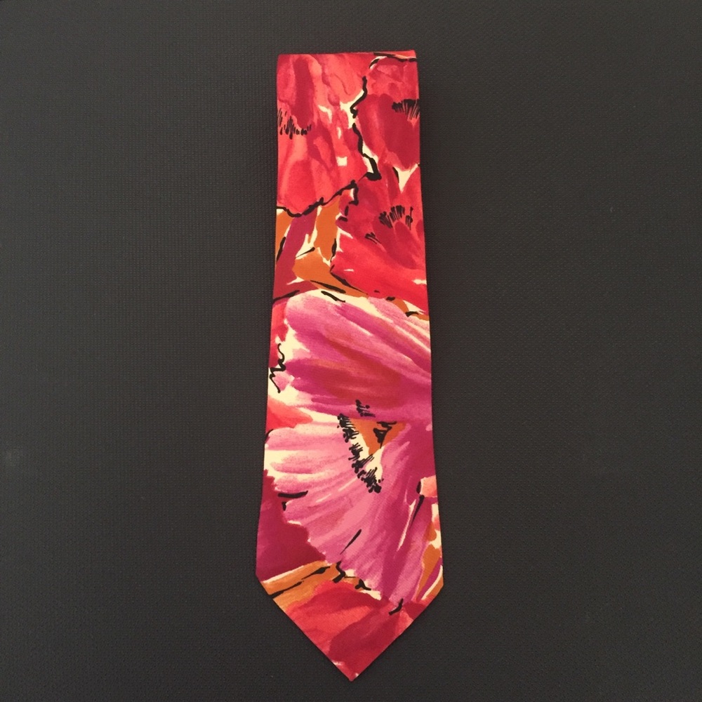 Vintage Enrico Covering 100% Silk Tie 🇮🇹